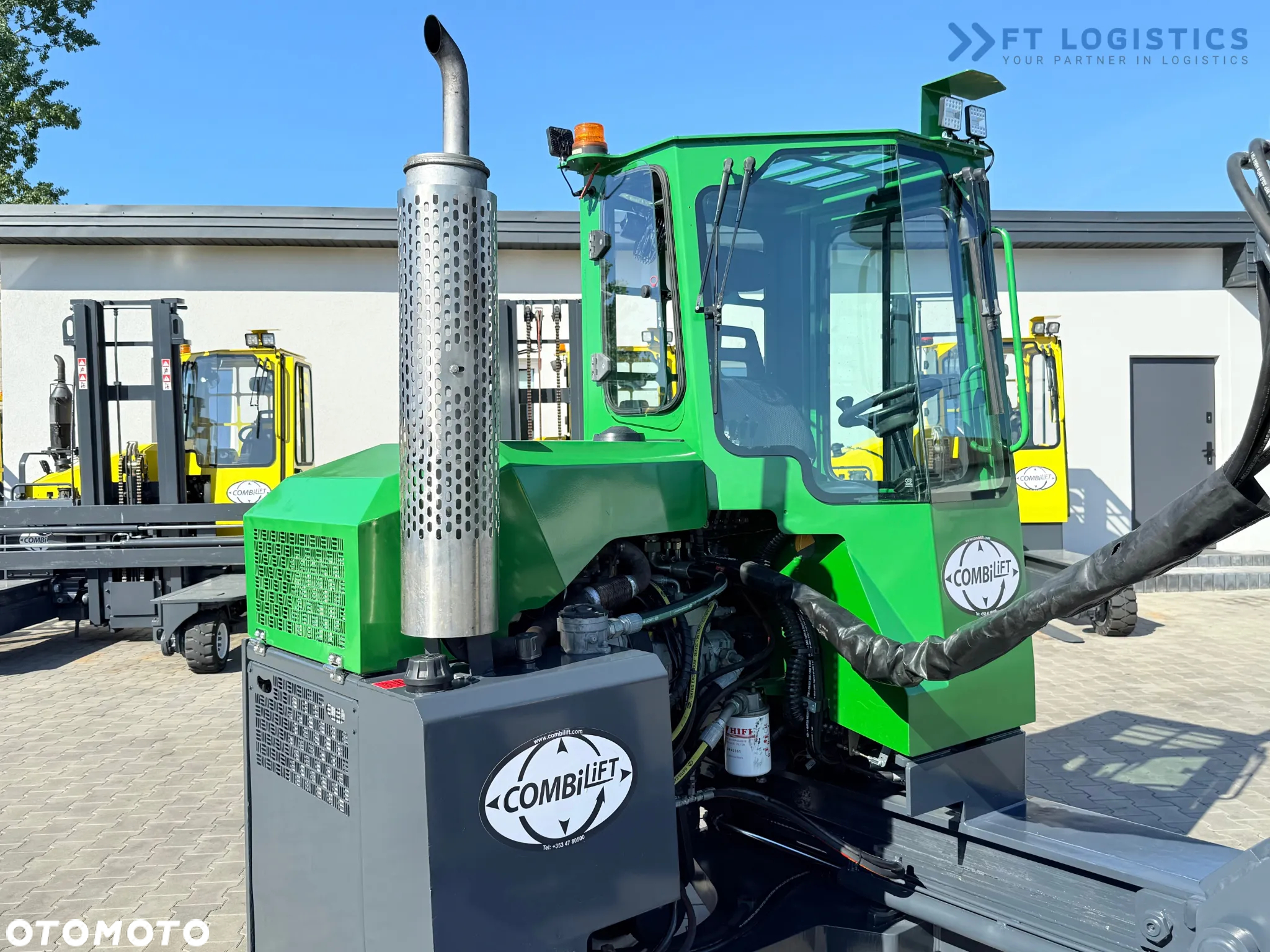 Combilift C3000 / DUPLEX - 4100MM / DIESEL / WOLNY SKOK / KABINA / JAK NOWY - 37