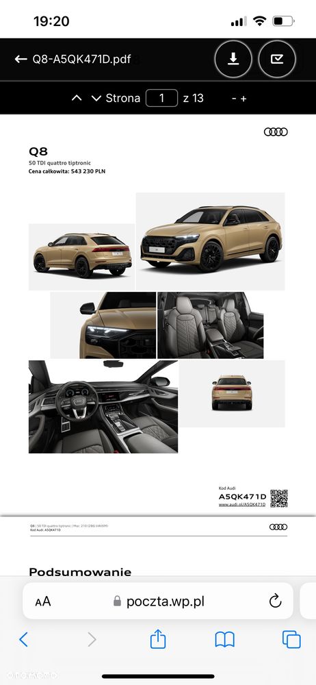 Audi Q8 TDI mHEV 210 kW Quattro Tiptronic - 27