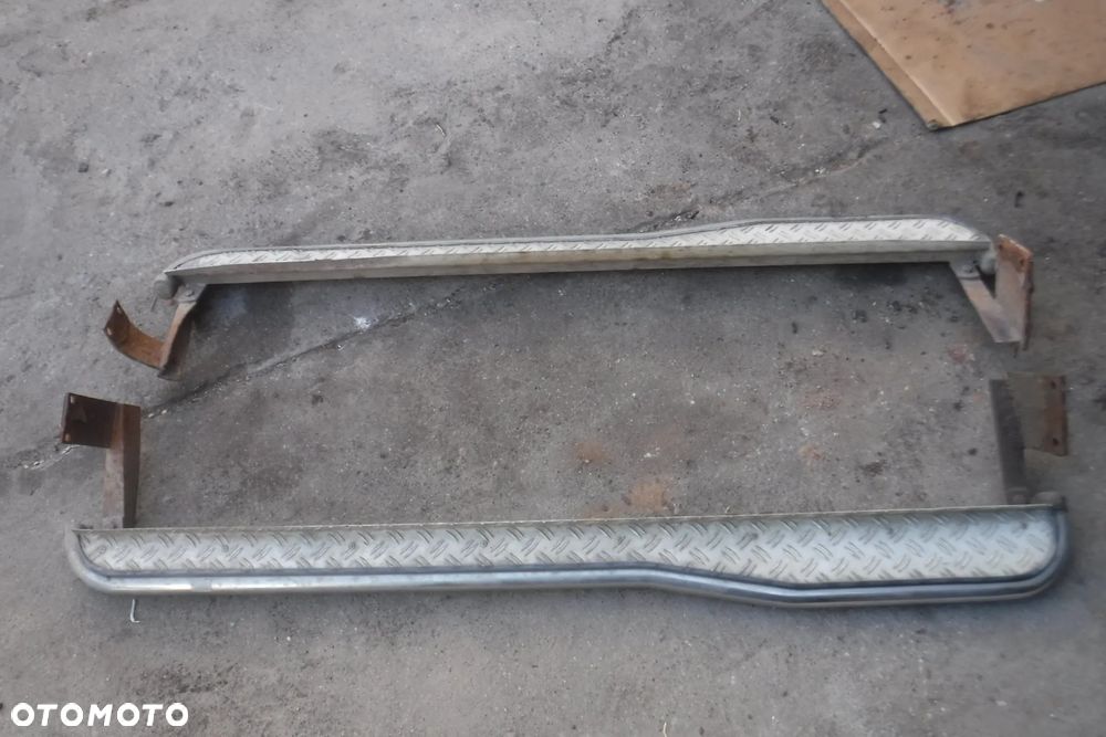 Mercedes ML W163 prog stopien do wsiadania orurowanie progi stopnie kpl - 5