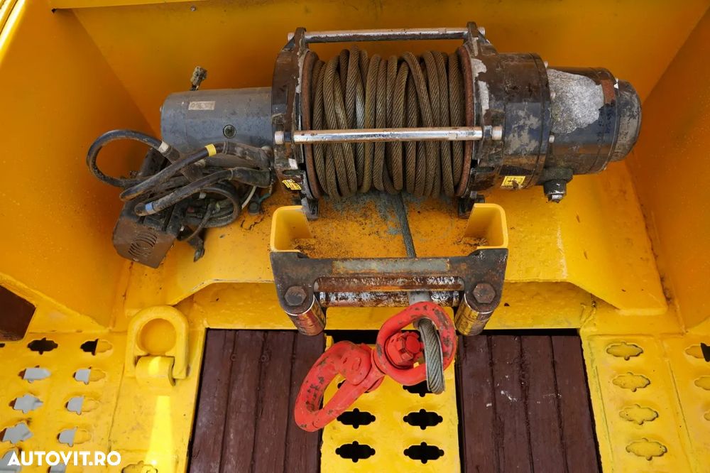 Louault TRACTOR 13,6 M / BETON JOS / PLATFORMĂ HIDRAULICĂ / RAMPE HIDRAULICE / AX DE DIRECȚIE / TRONCIU / LĂRGIRE - 24