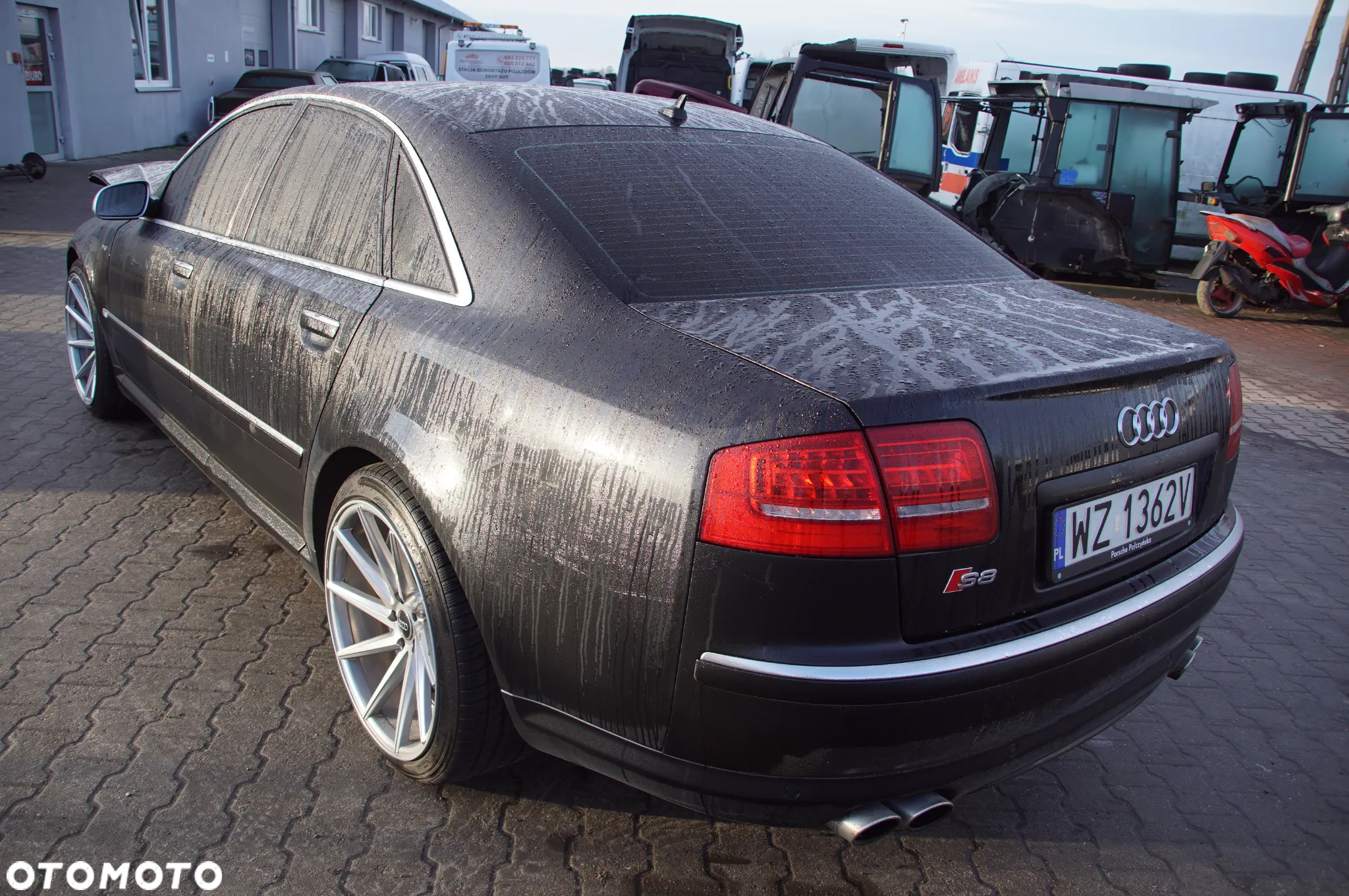 Auto w całości na części 692 106 889 Audi S8 D3 5.2 V10 Lift silnik skrzynia drzwi klapa fotele kanapa panel mmi kierownica amortyzator kompresor zawieszenia ćwiartka - 20