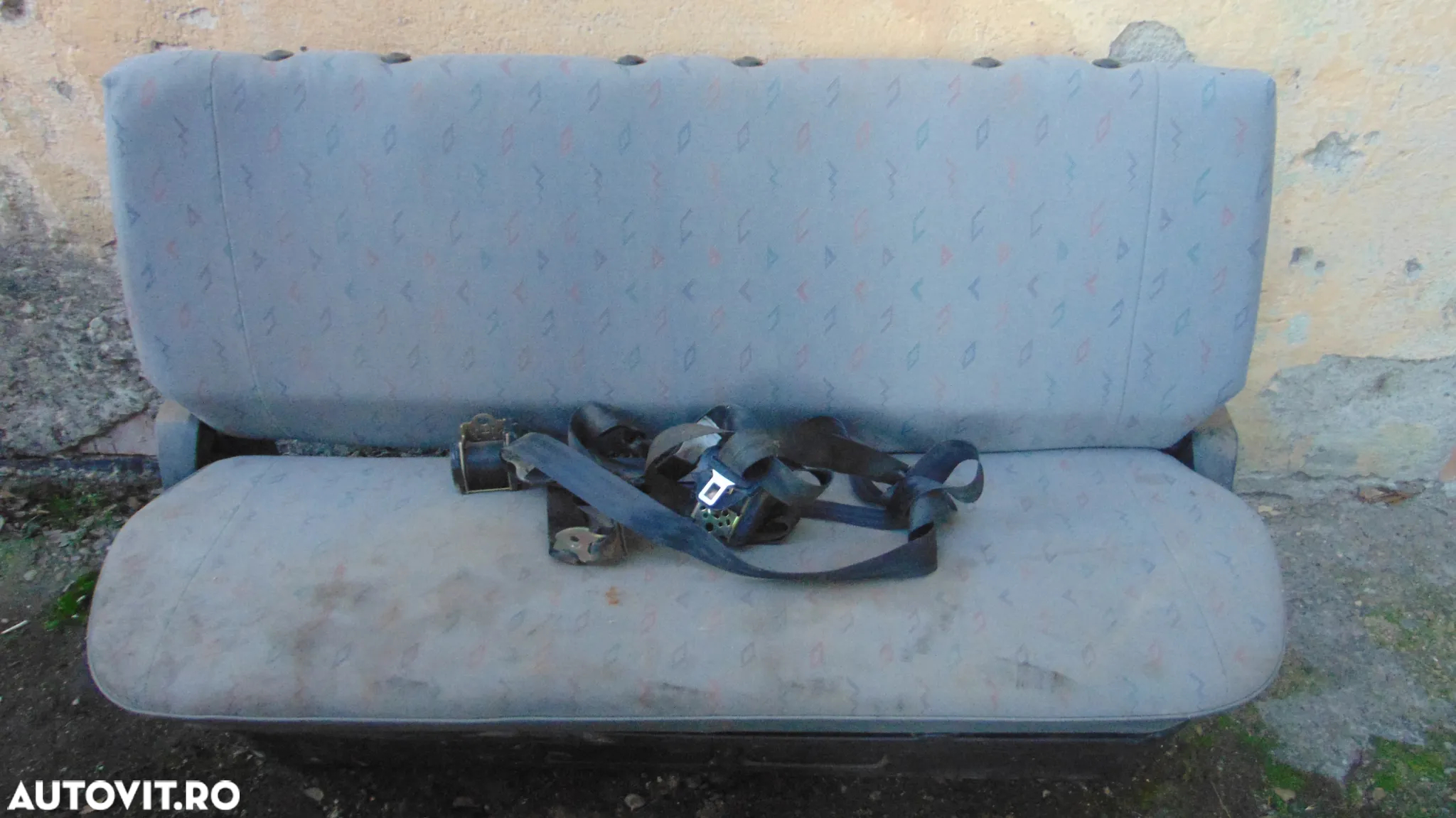 Bancheta spate si centuri VW T4 Doka an 1997 - 4