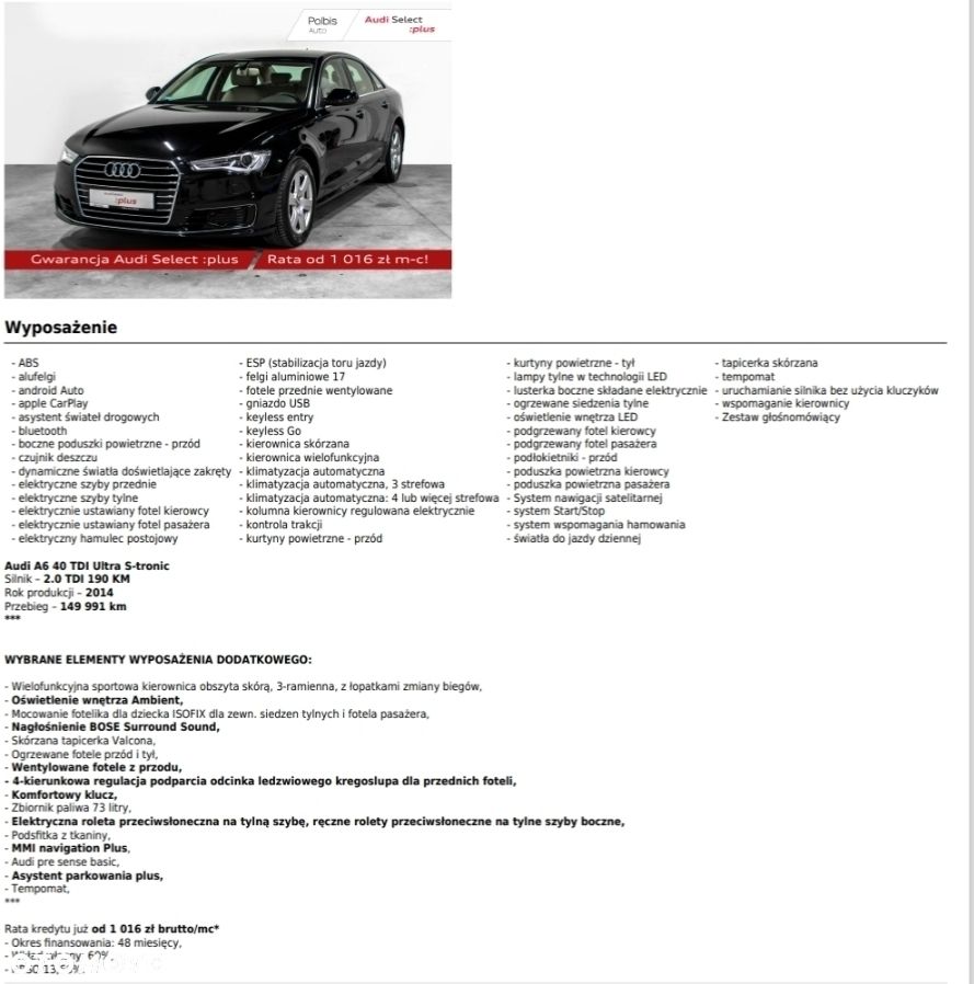 Audi A6 Limousine 2.0 TDI ultra S tronic - 12