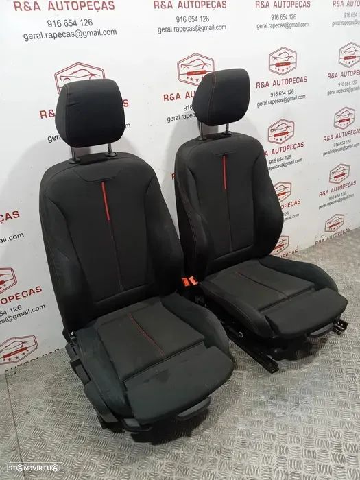 Conjunto de Bancos BMW Série 1 F20 em Tecido Originais - 8