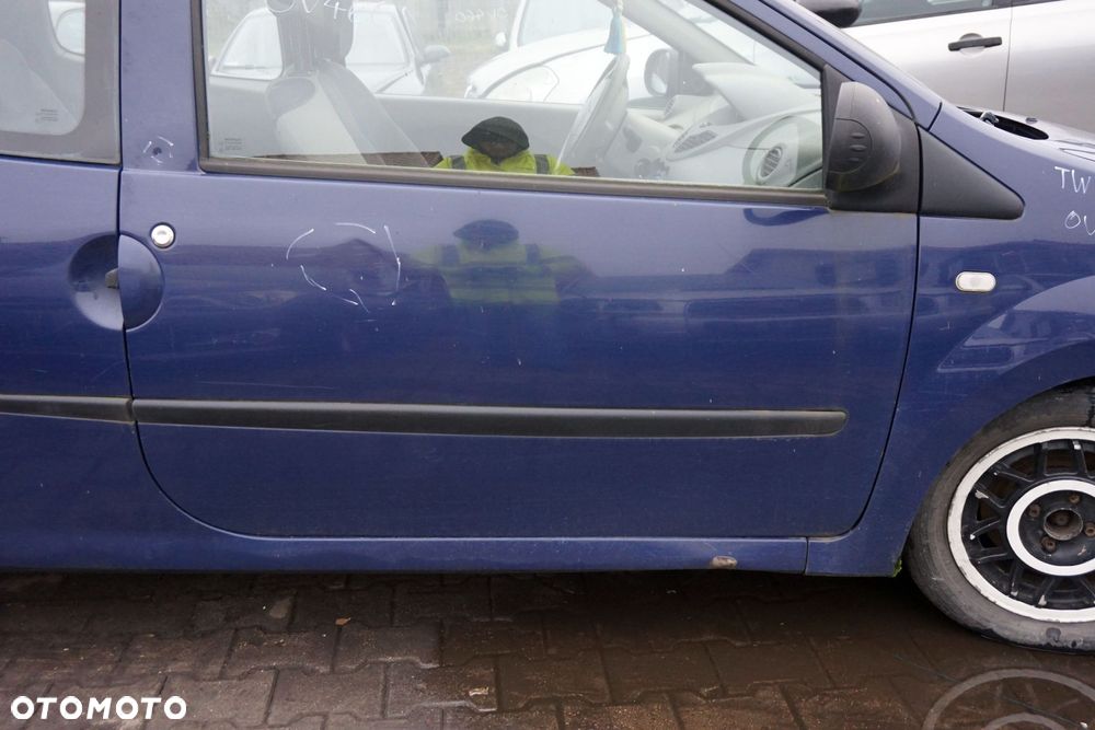 DRZWI PRZEDNIE PRAWE TWINGO II OV460  GRANATOWY RENAULT 2007-2014 - 3