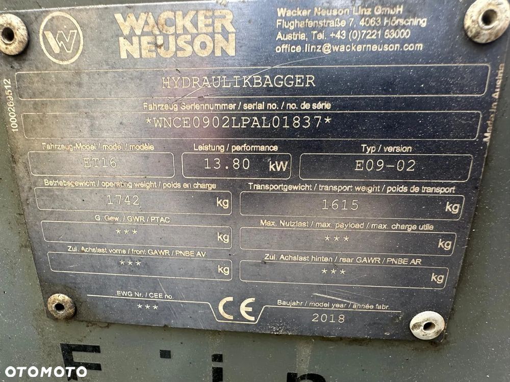 Wacker Neuson ET16 - 6