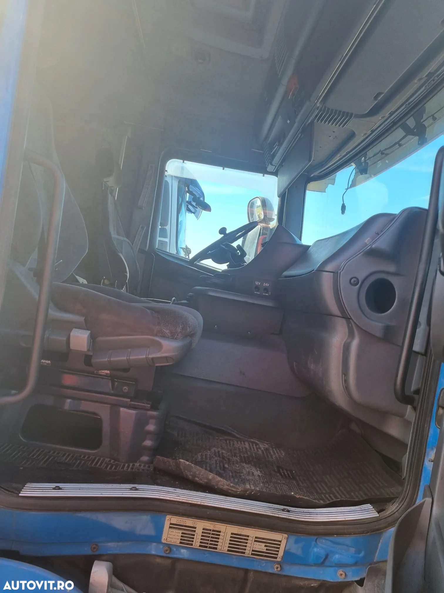 Scania R124, 6x2, hooklift Atlas ARK 205 K, ridica 30 t - 10
