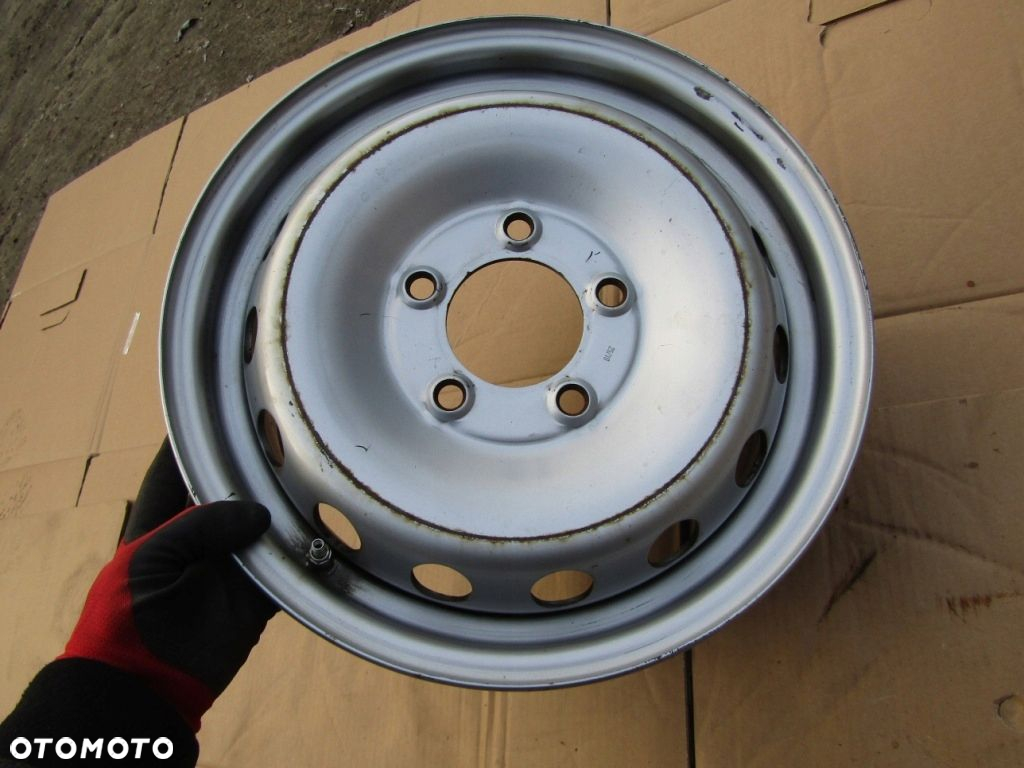 1x Felga 16 Renault master Opel movano 6,5 j 5x130 ET66 - 6