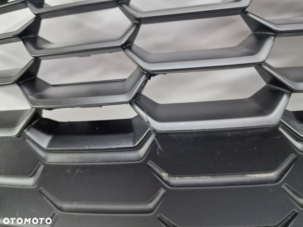 AUDI A3 8Y0 S-LINE 20- ATRAPA / GRILL PRZEDNI PRZÓD , CZARNA MATOWA Z CZARNĄ RAMKĄ, CHROM NA PDC , NR 8Y0853651B , NR AUKCJI GL370 - 12