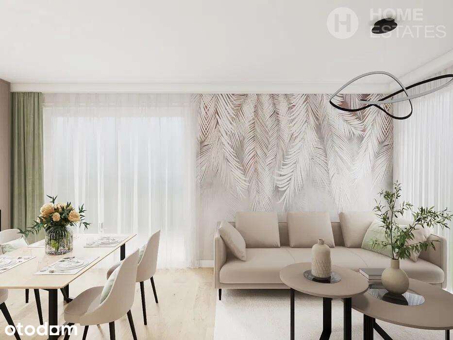 2 pokoje | 44 m² | Balkon | Stan deweloperski | Ruczaj