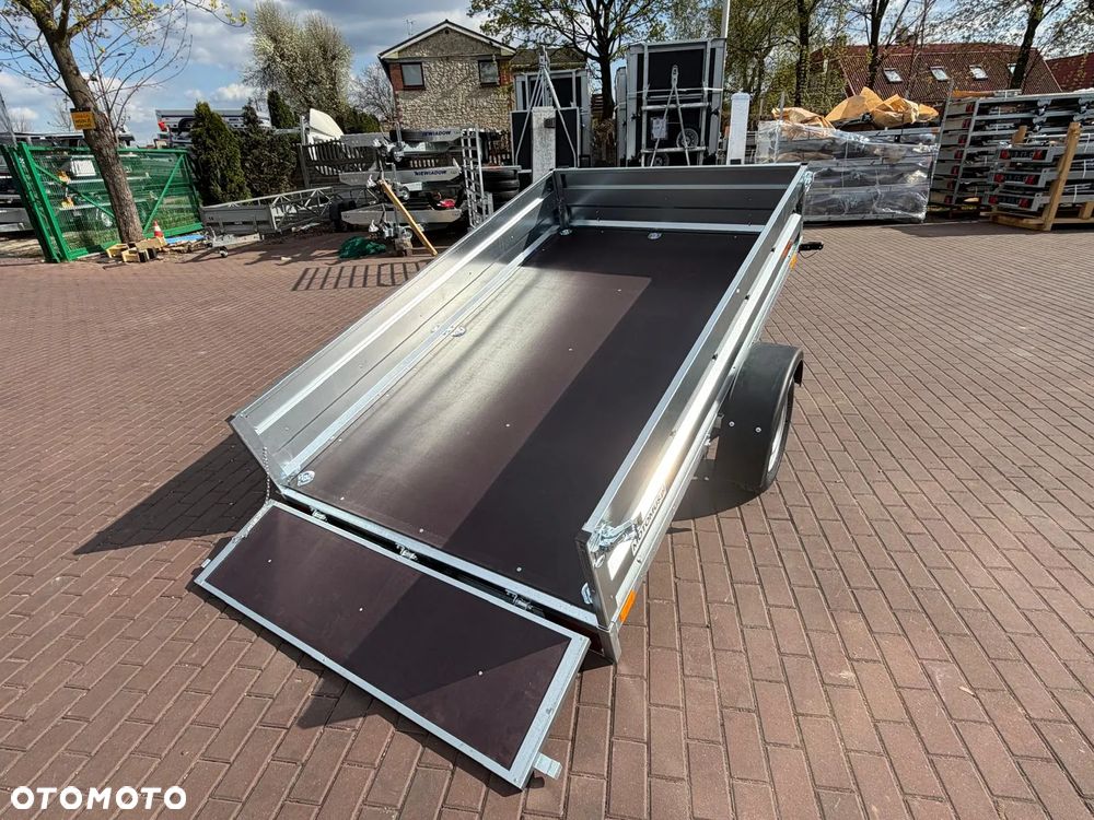 Neptun Przyczepa Neptun N7-253 HOBBY RESOR 253x150x40 1 osiowa resor+amortyzator wysokie burty quad traktorek atv Wrocław Borowa - 9