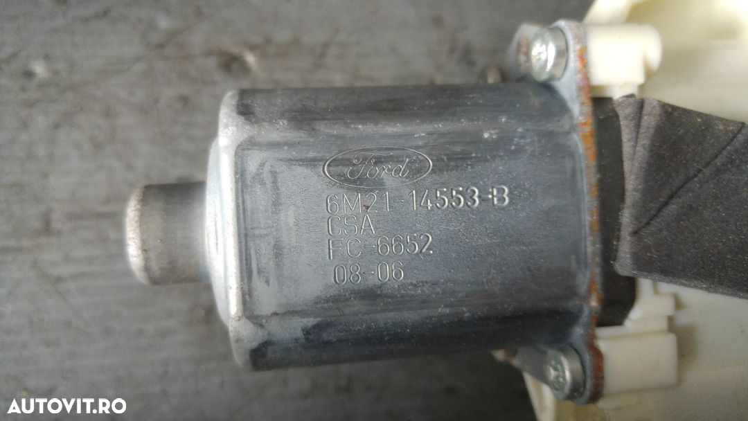 macara usa dreapta fata ford mondeo mk4 limuzina 6m21-14553-b  0130822286 - 2