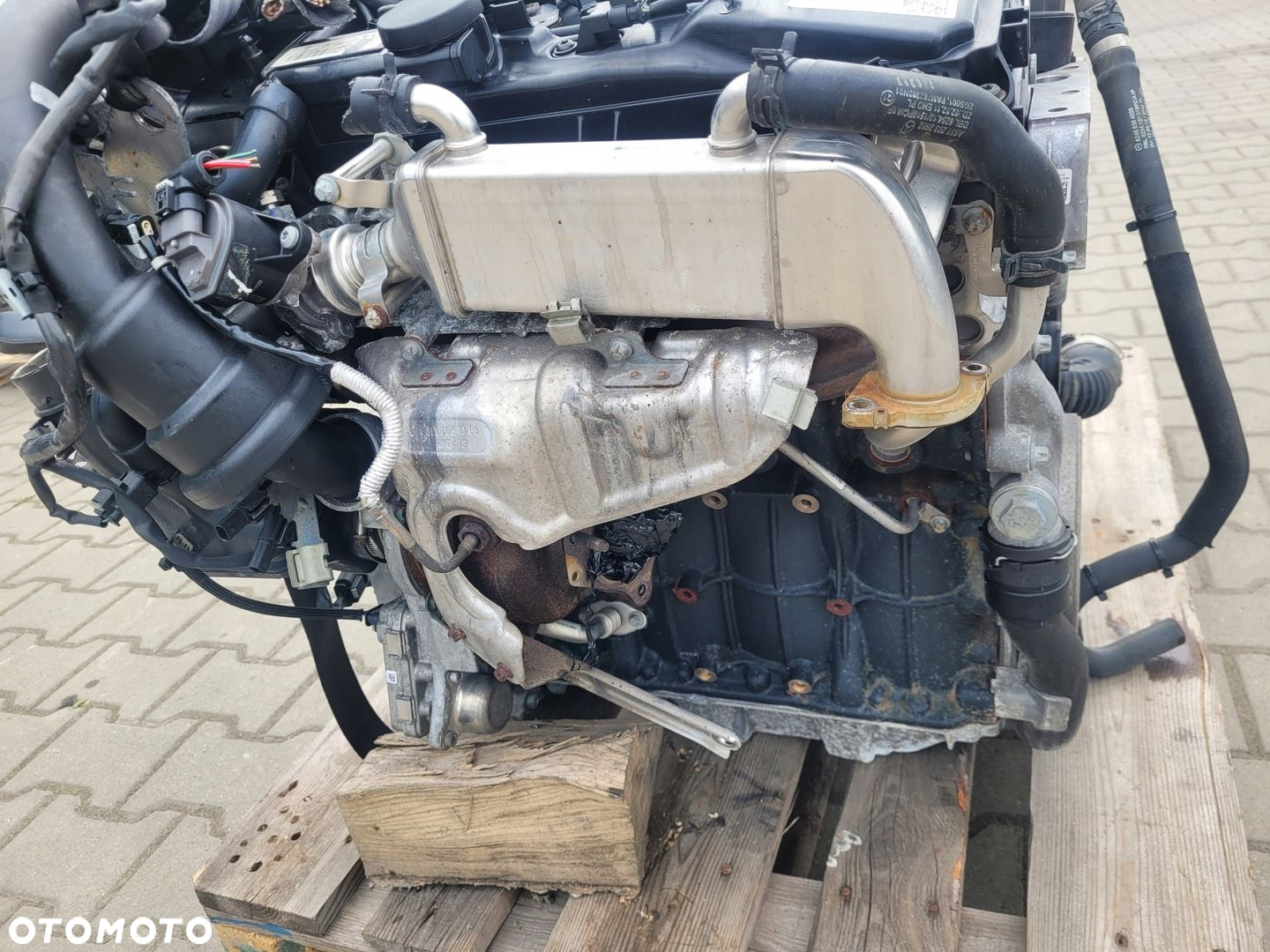 SILNIK KPL MERCEDES GLA CLA KLASA A W176 B W246 2.2 CDI 651930 - 3