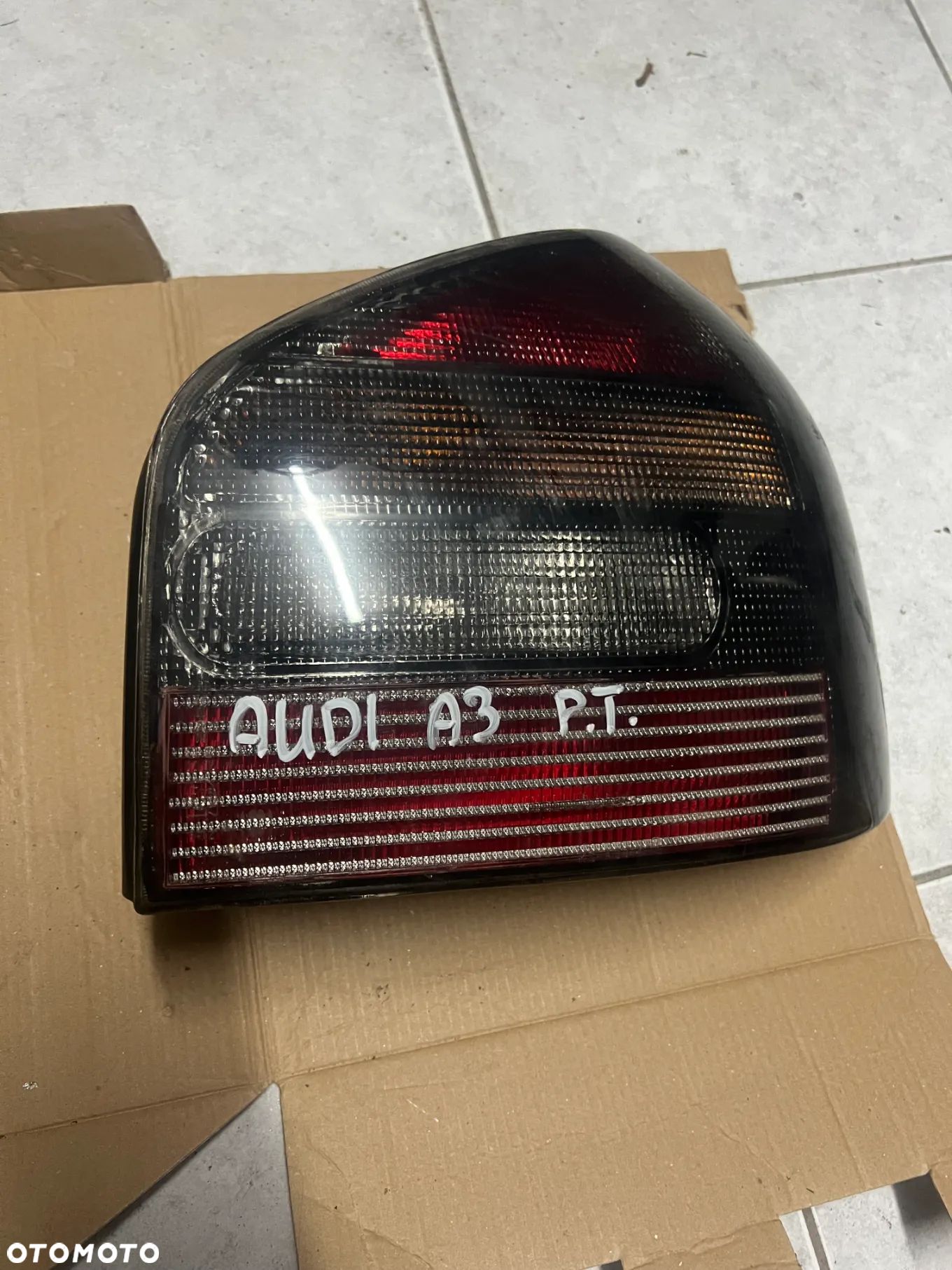 KOMPLET AUDI A3 8L INPRO TUNING CIEMNA CIEMNE LAMPY TYŁ TYLNE LEWA PRAWA 0013 - 1