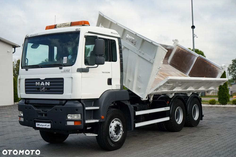 MAN TGS 33. 390 / 6x4 / WYWROTKA / HYDROBURTA / MEILLER KIPPER / BORDMATIC / SPROWADZONY - 10