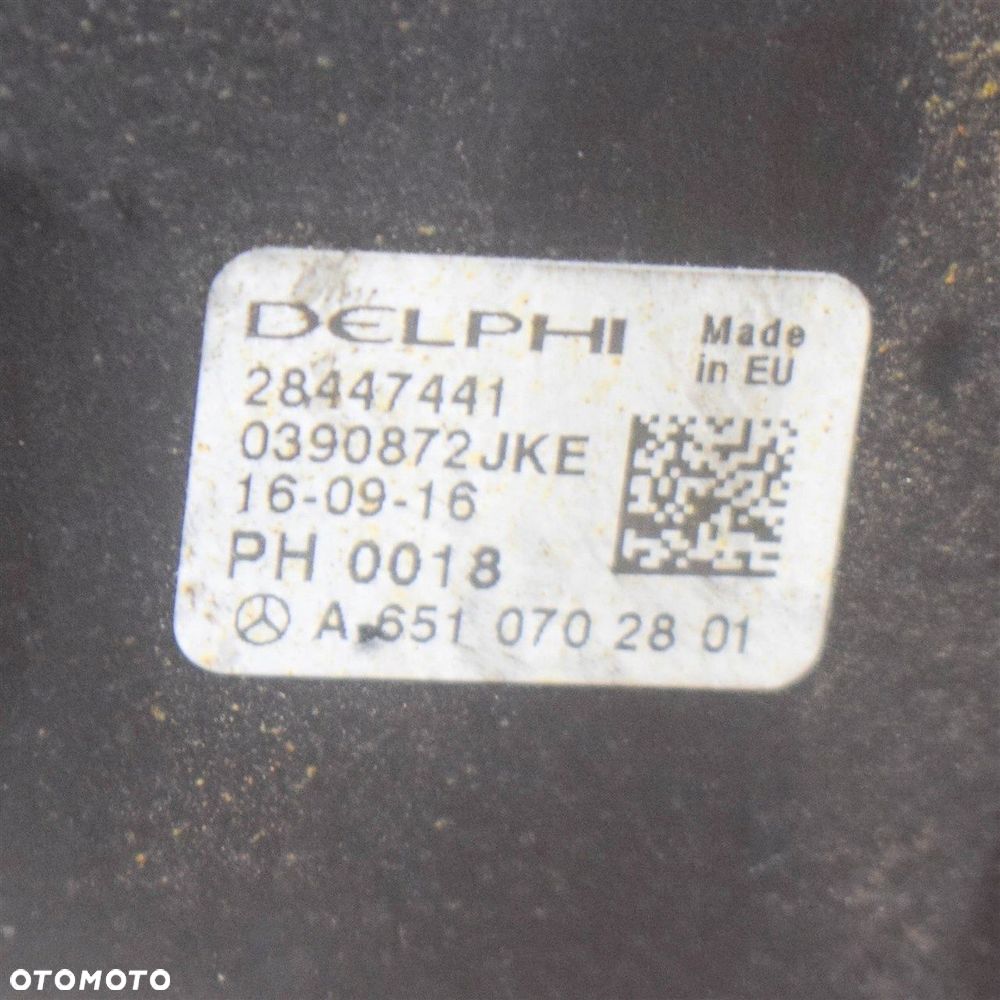 POMPA WTRYSKOWA MERCEDES GLK X204 2.2 A6510702801 - 16
