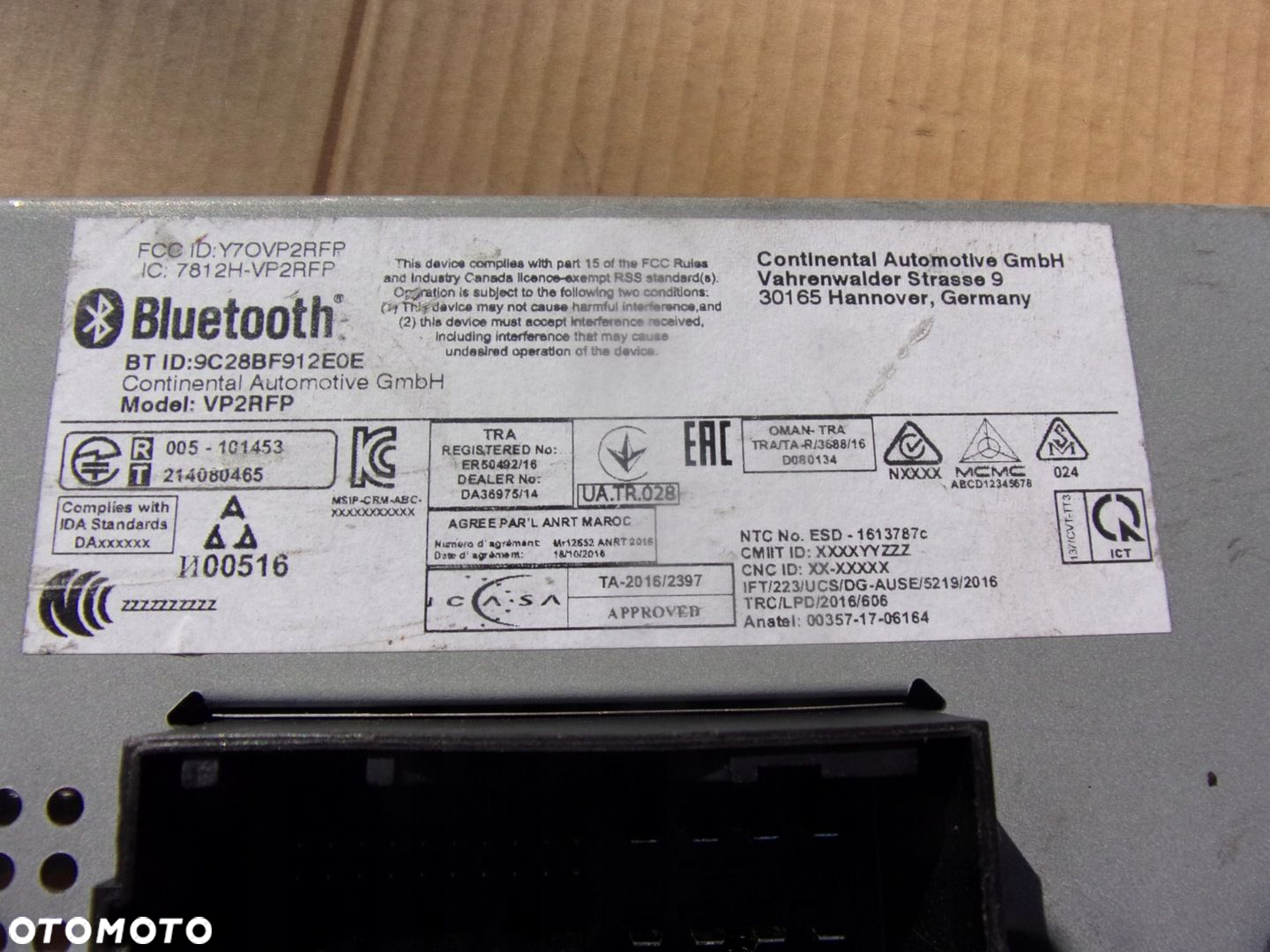FIAT TIPO II RADIO 07356804580 - 4