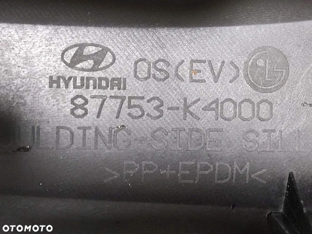 HYUNDAI KONA EV 19-20r Próg Nakładka Progowa Prawa Lewa - 10