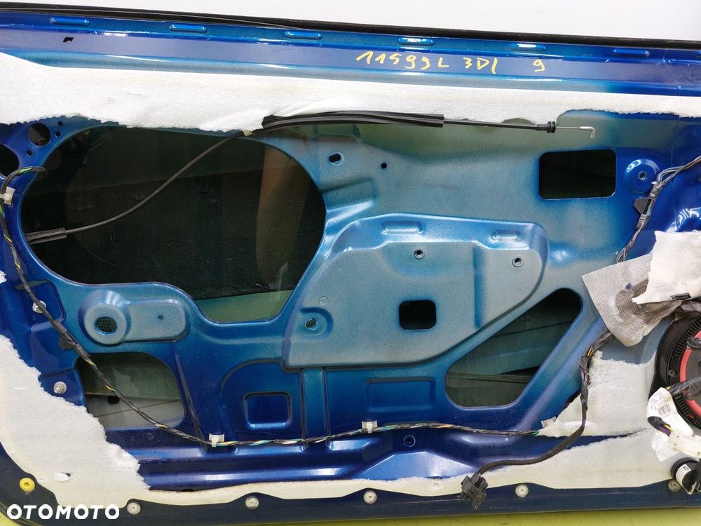 Drzwi lewe Fiat Grande Punto 2005–2012 3 DRZWI 599/a GRANATOWE - 10