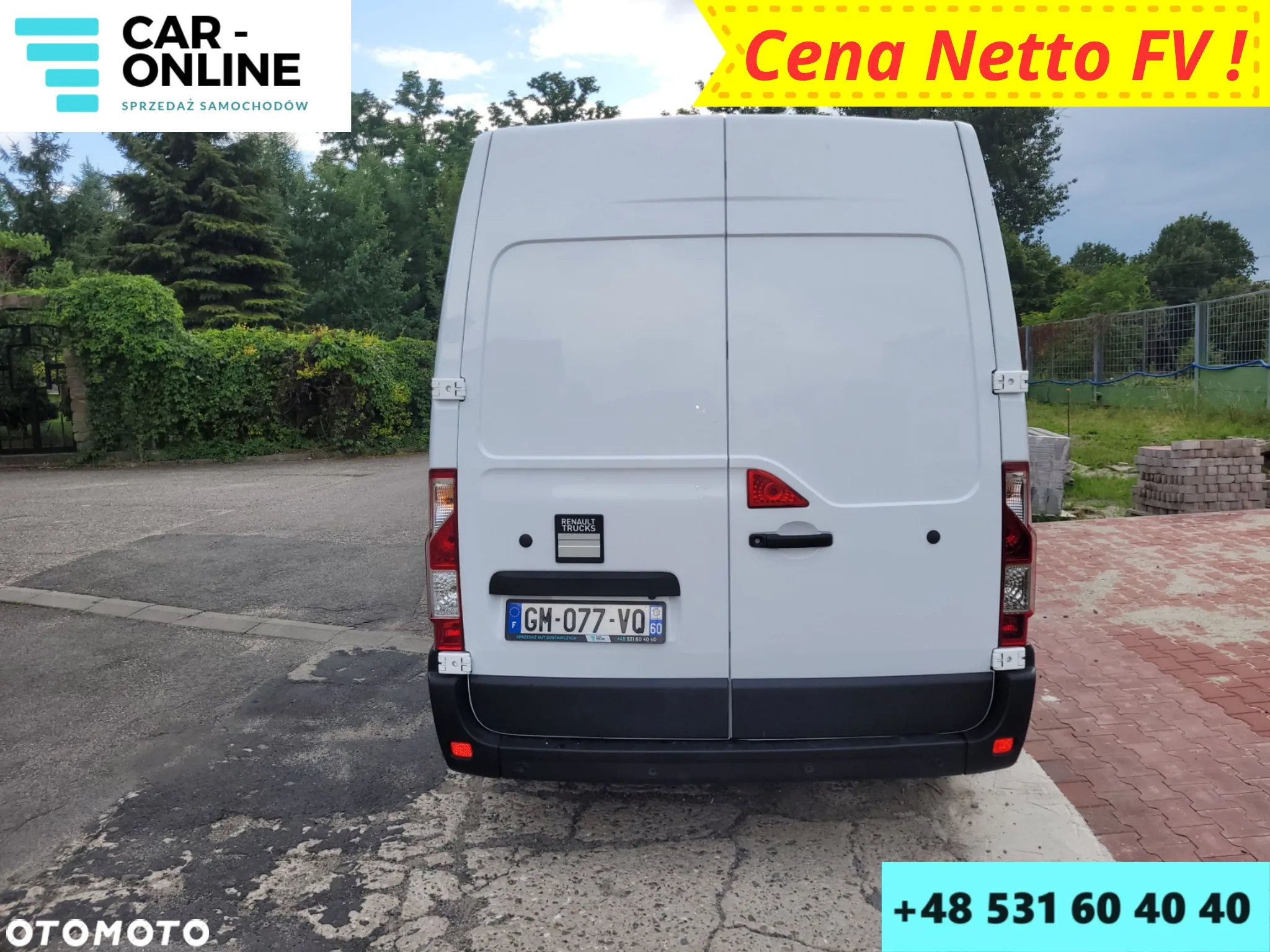 Renault MASTER LIFT*NOWY MODEL*2.3 150 KM*Euro 6*L2H2*PDC*FV23% - 7