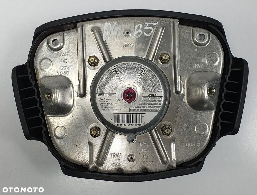 PODUSZKA AIRBAG KIEROWCY AUDI A4 B5 4B0880201AH - 2