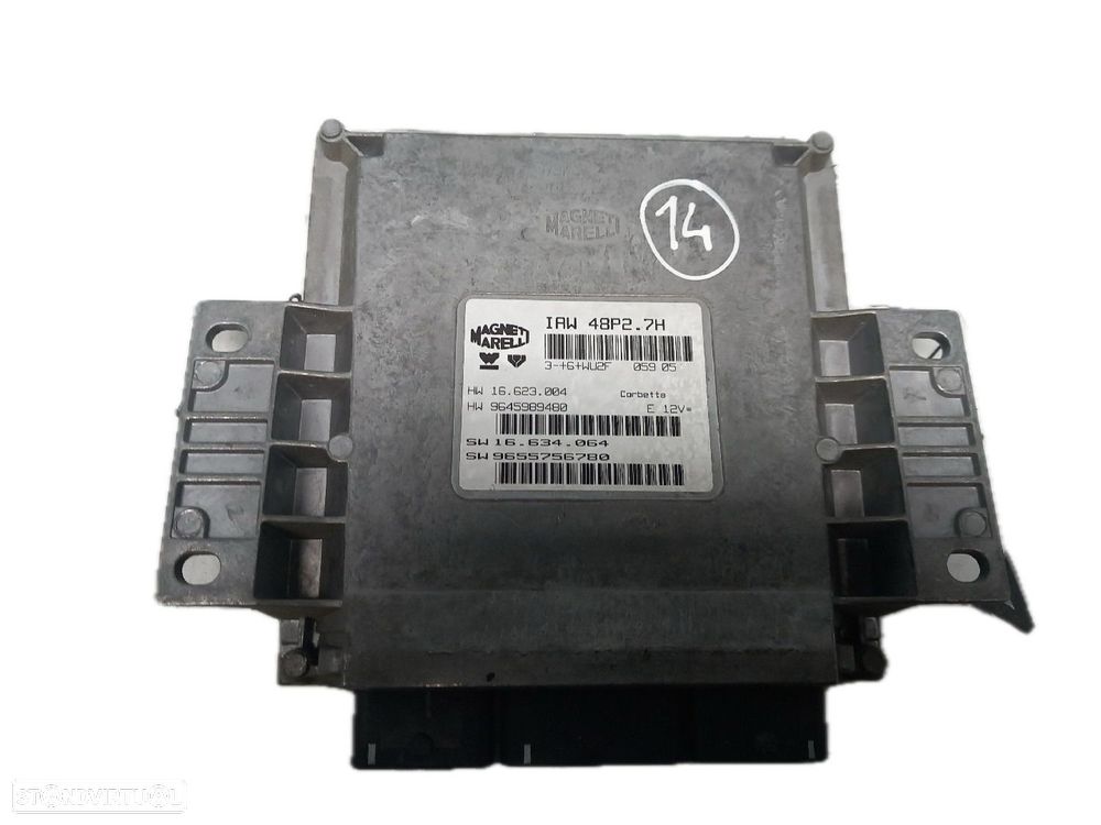 Conjunto Centralina De Ignição (Imobilizador) Citroën C2 (Jm_) - 8