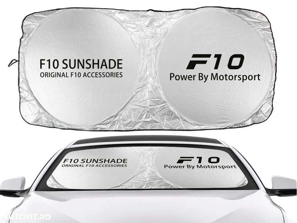 Parasolar AUTO Parbriz Dedicat BMW Seria 5 F10 150x70cm, Ultra Pliabil - 2