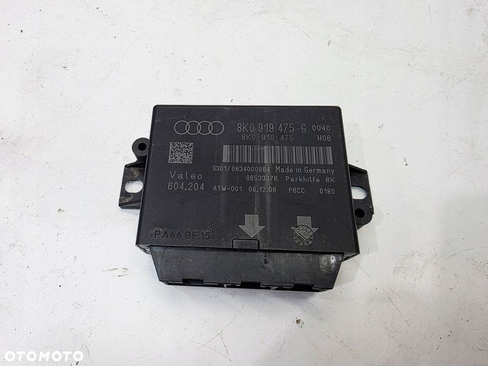 STEROWNIK MODUŁ CZUJNIKÓW PARKOWANIA PDC AUDI A1 A4 B8 A5 Q5 8K0919475G 8K - 2