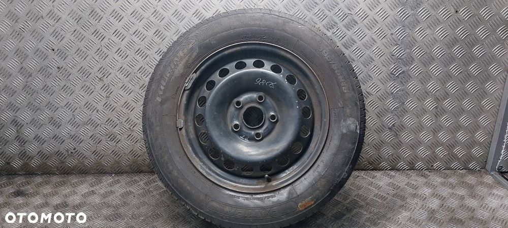 KOŁO DOJAZDOWE ZAPAS OPONA OCTAVIA II 195/65R15 6JX15 ET47 5X112 - 1