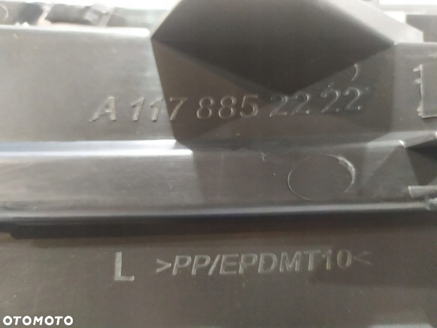 MERCEDES CLA W117 AMG Kratka zderzaka L - 15927 - 5