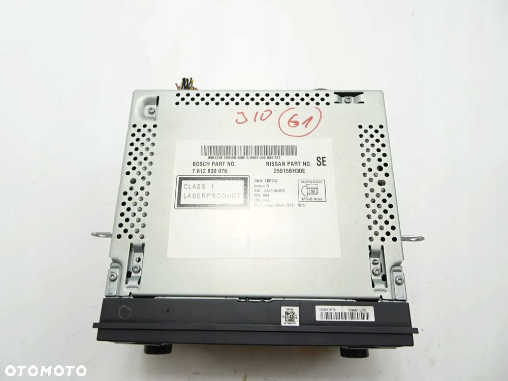 radio cd nawigacja nissan qashqai j10 lift - 6