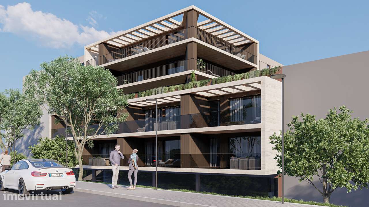 T3+1 Novo com 214 m², Varanda de 18 m² e Garagem para 3 Carros - Grande imagem: 3/9