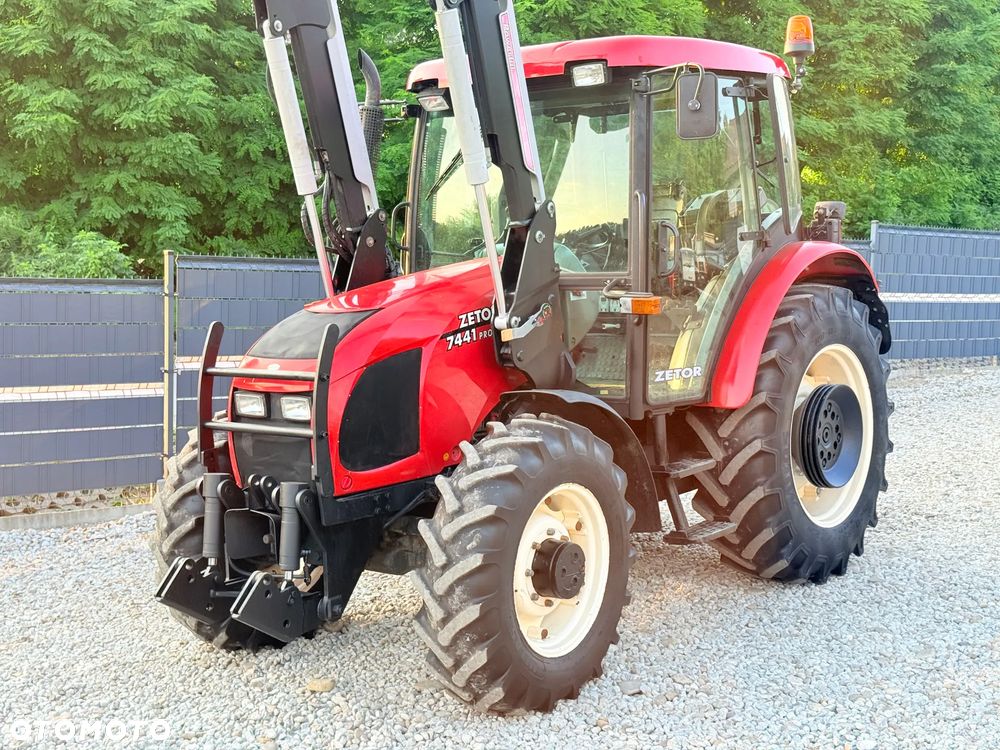 Zetor * Traktor Zetor 7441 Proxima * TUR Ładowacz Łyżka * TUZ * Wałek Wom * - 17