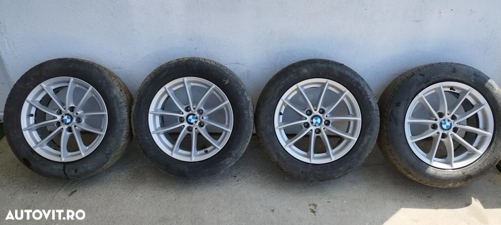 Set jante BMW Style 304 7.5J x 17 ET 32 cu anvelope iarna 225/60/17 Dedicate BMW X3 F25 - 1