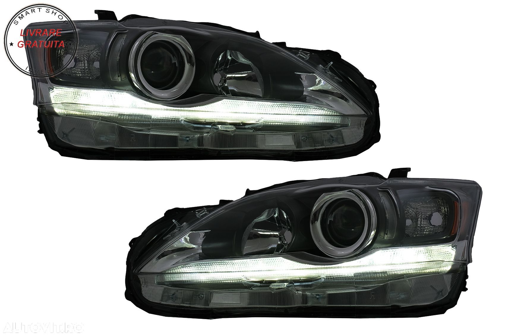 Faruri Halogen Lexus CT ZWA10 (2010-2016) Negru- livrare gratuita - 1