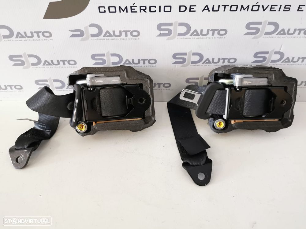 Cinto / Pré Tensores Traseiros - Renault Kadjar / Nissan Qashqai J11 - 3