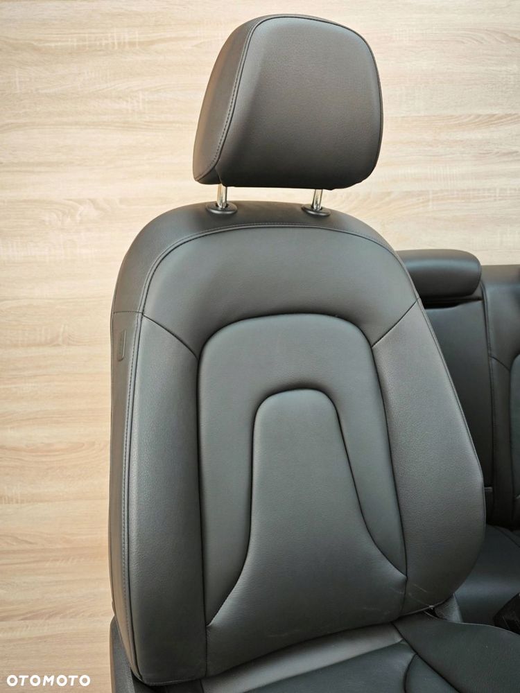 FOTELE AUDI A5 8T SPORTBACK LIFT 2011- EUROPA 14km PODGRZEWANE JAK NOWE - 9