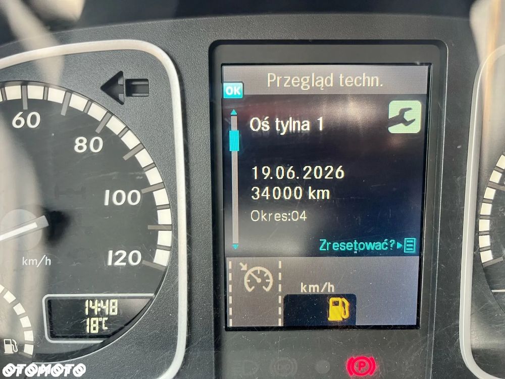 Mercedes-Benz ATEGO 1523L CHŁODNIA 7.30m | MultiTemp | EURO-6 - 29