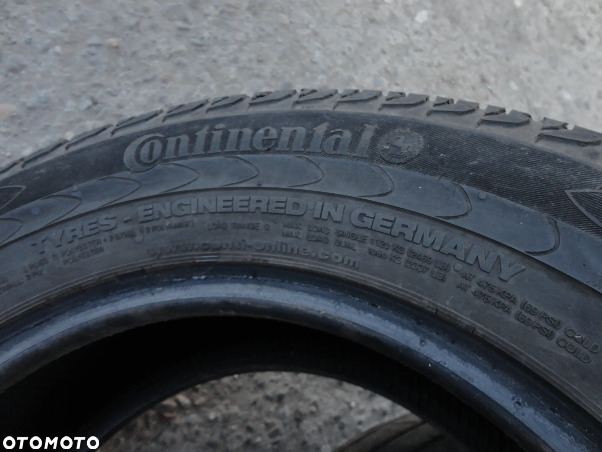 16” - WZMACNIANE do BUS-a - 225/65 r16-C cali - CONTINENTAL Vanco - opony Letnie - stan: BDB + Możliwy MONTAŻ !! - 3