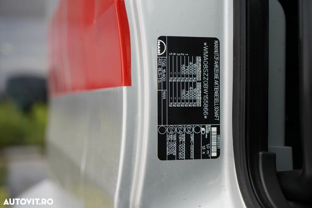 MAN TGS 18.400 / SISTEM HIDRAULIC / I-PARK COOL / JANTE DIN ALIAJ / - 39