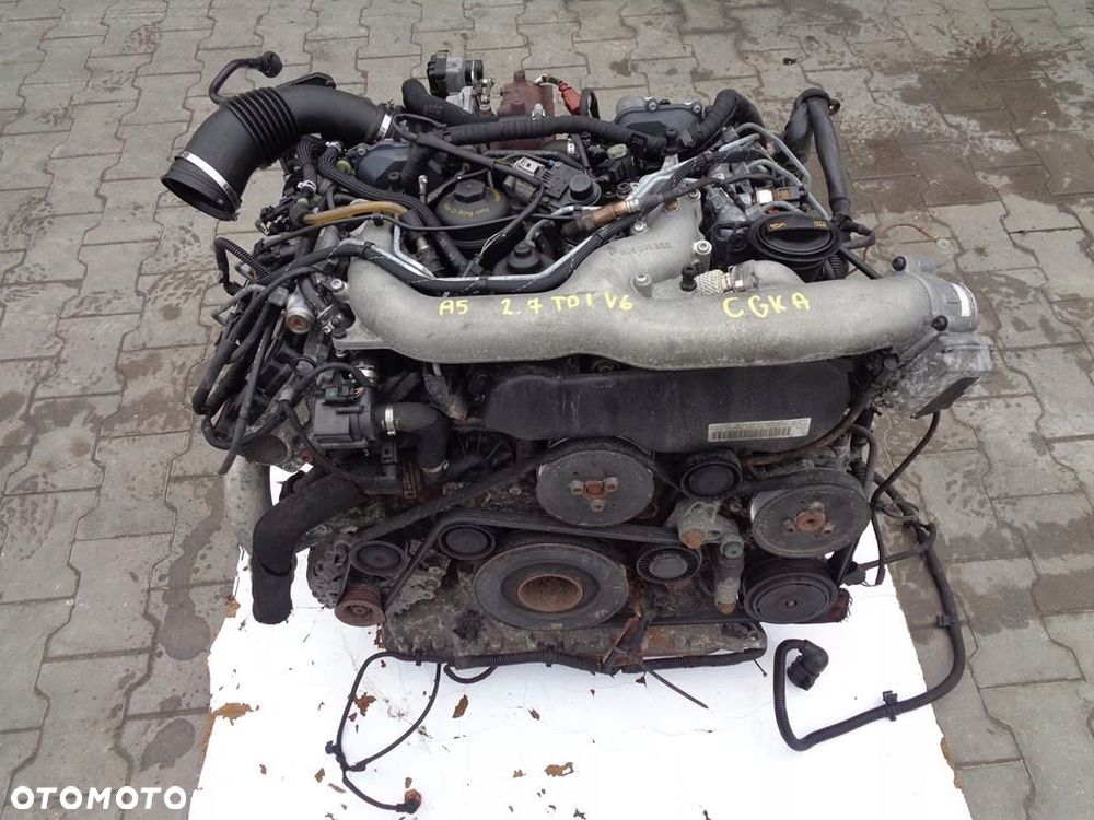 SILNIK CGK CGKA AUDI A5 A4 B8 2.7 TDI 78 TYS KOMPL - 1
