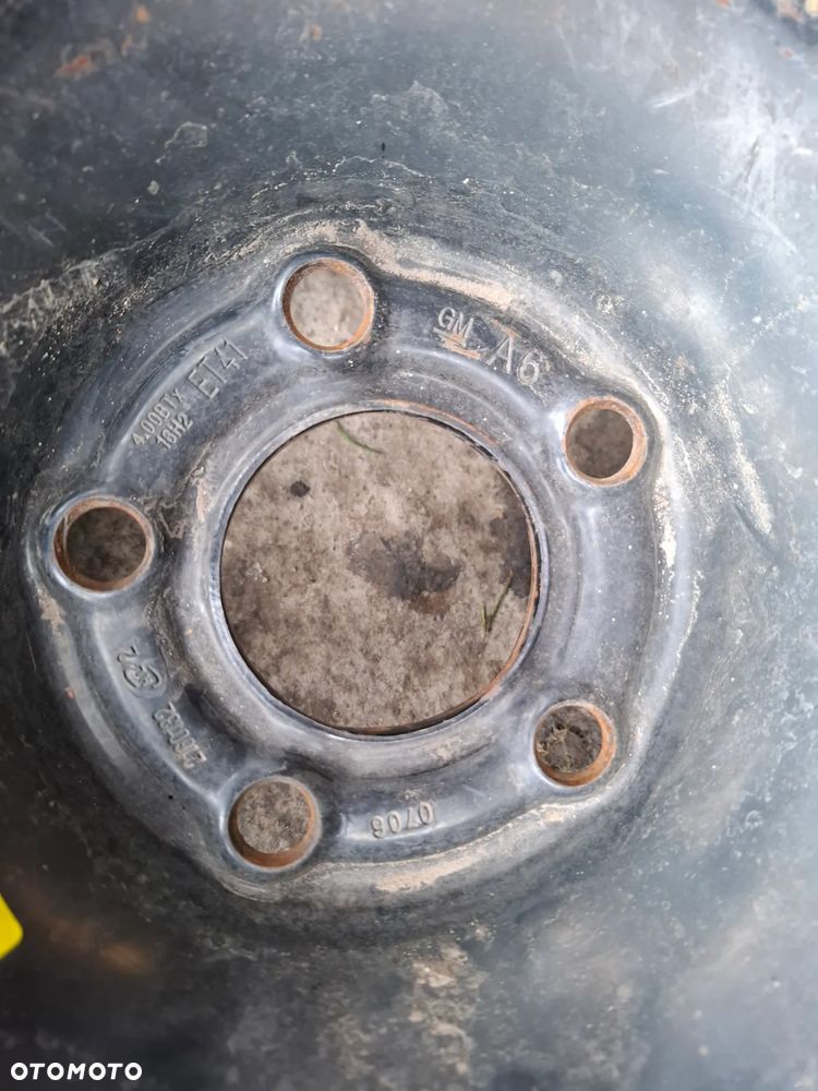 FELGA KOLO ZAPASOWE DOJAZDOWKA OPEL ASTRA H ZAFIRA B SLASK WYSYLKA - 2