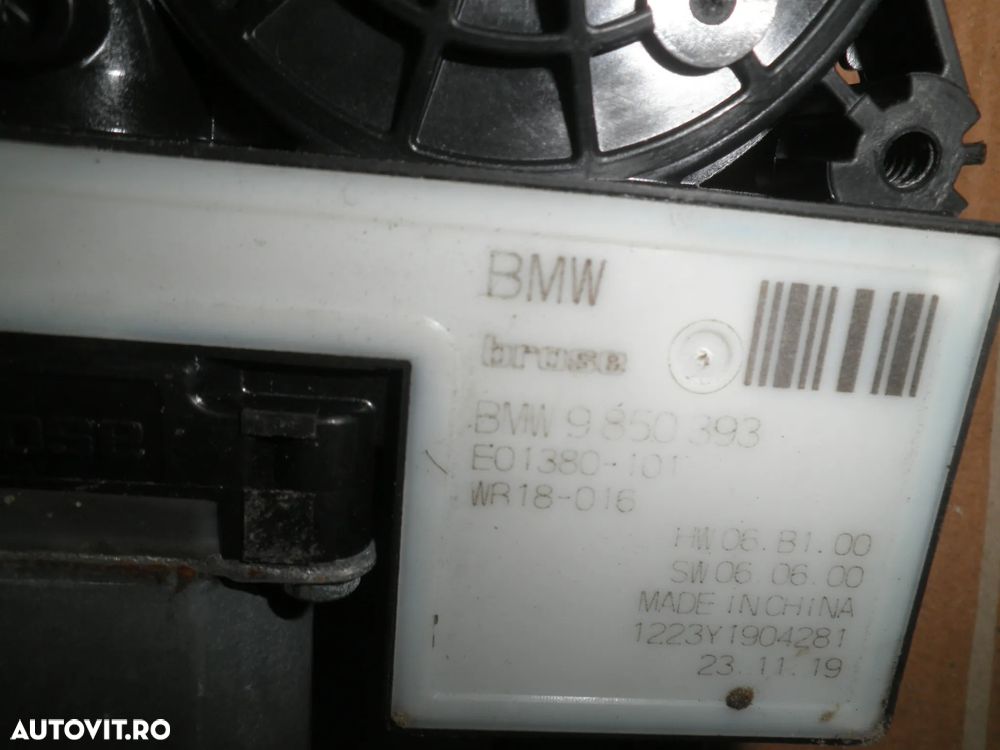 Motoras macara geam stanga spate BMW Seria 2 F44 9850393 - 2