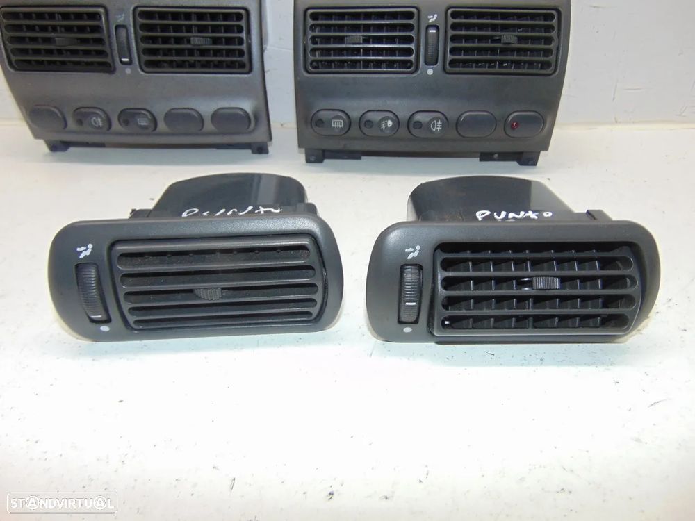 Fiat Punto grelhas ventilação - 8