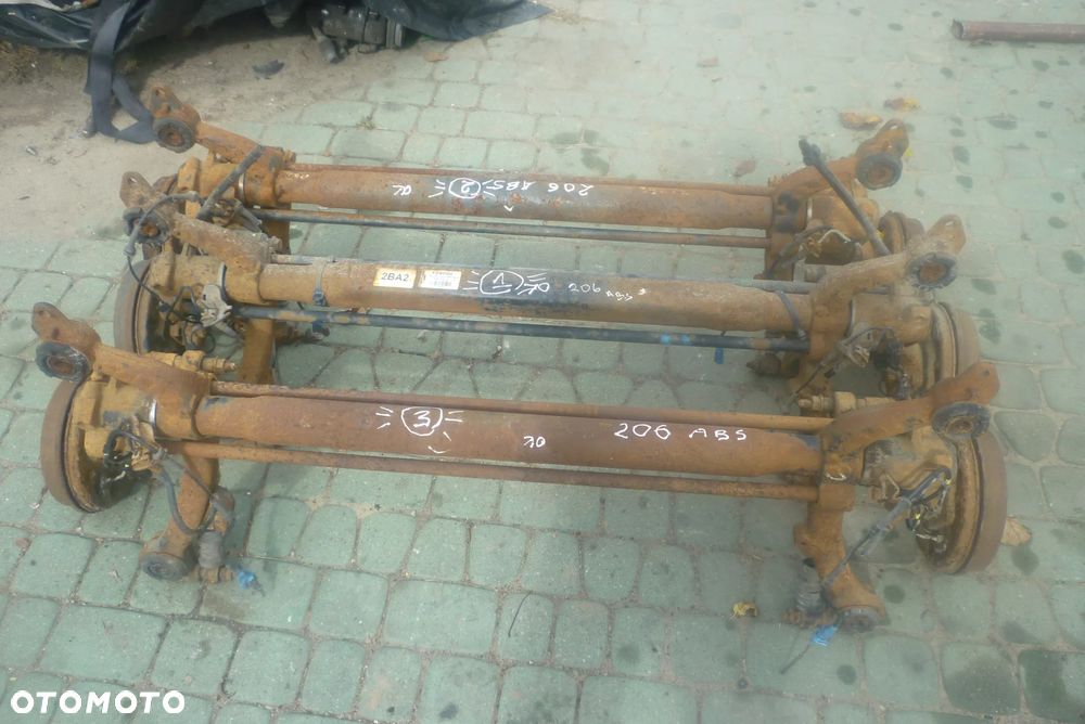 belka tył Peugeot 206 z ABS - 1