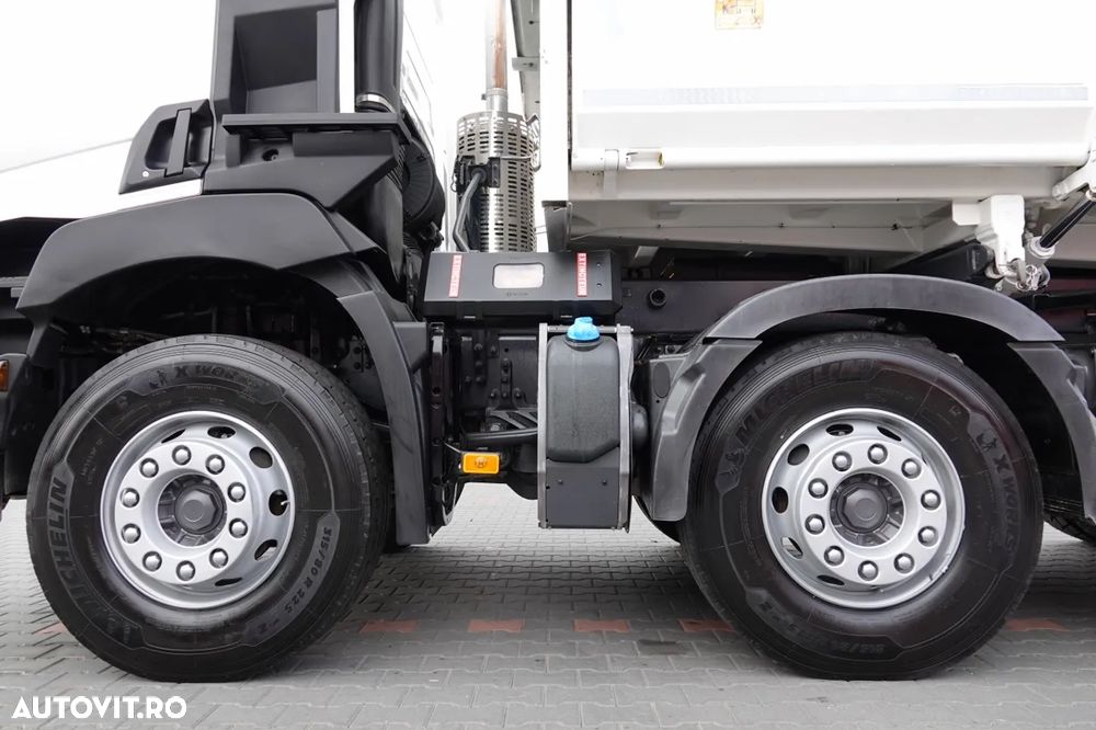 Renault C 460 / 8x4 / CAMION BASCULANTE / HIDROBOARD / BORDMATIC / EURO 6 / ANVELOPE 100% / IMPORTAT / DUPA CONTRACTUL DE SERVICE - 21