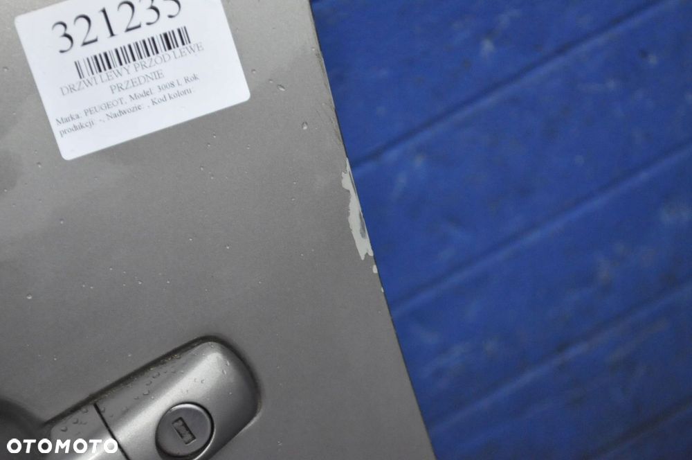 PEUGEOT 3008 I DRZWI LEWY PRZÓD LEWE PRZEDNIE - 10