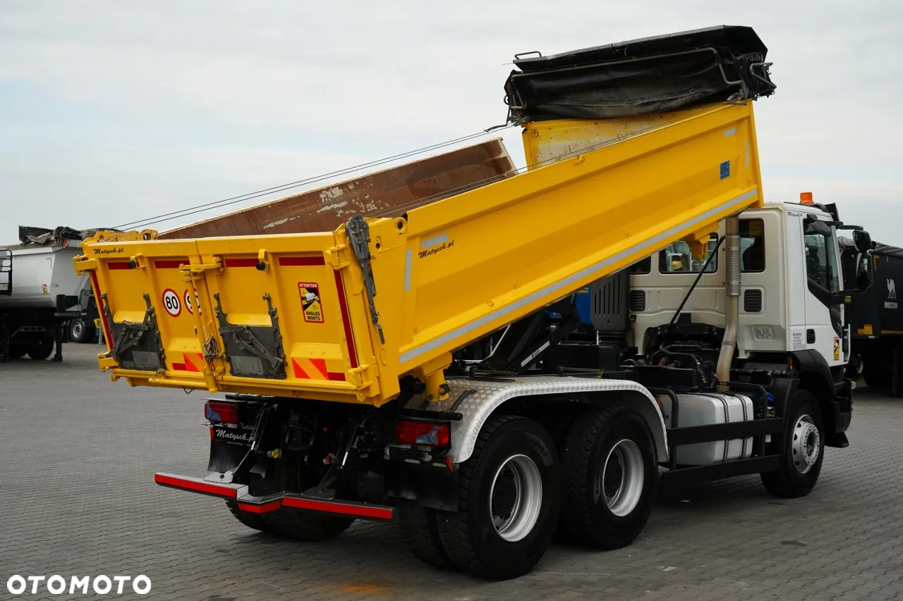 Iveco STRALIS X-WAY 480 / 6x4 / WYWROTKA DWUSTRONNA /  HYDROBURTA / BOARDMATIC / MEILLER KIPPER / SPROWADZONY - 6