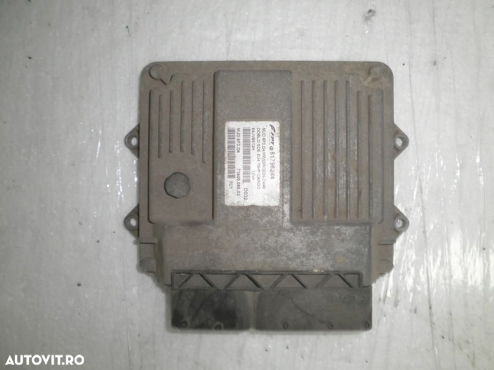 ECU / calculator motor Fiat Doblo 1.3 JTD 51796244