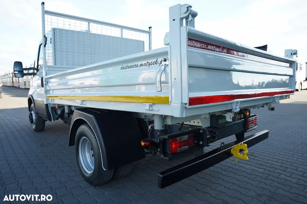Iveco DAILY 70-180 / BASCULATOR SPATE 2.8 M / MTA: 7.0 T / BLOCARE PUNȚI / DUBLU / HI-MATIC - 17